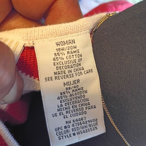 White Stag Short Sleeve Tee Red - Picture 6 of 7